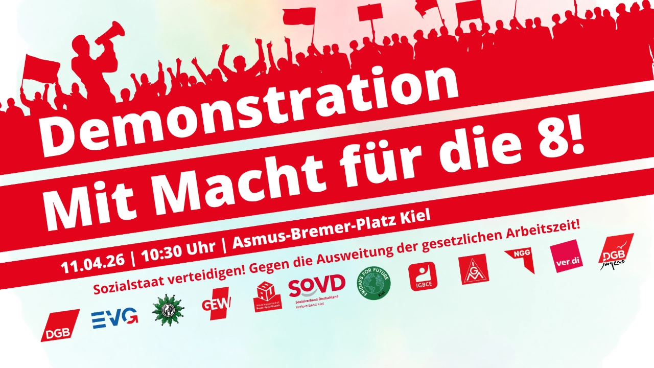 Mit Macht fuer die Acht