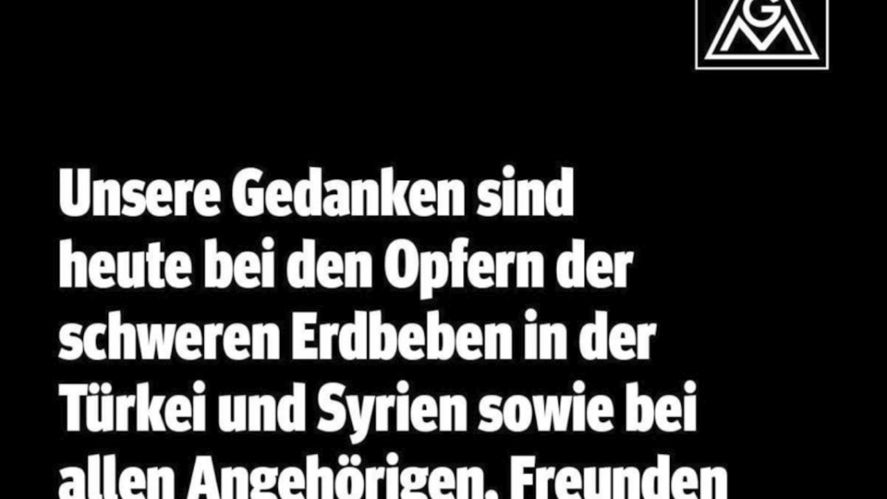 Spendenaufruf Erdbeben Türkei Syrien