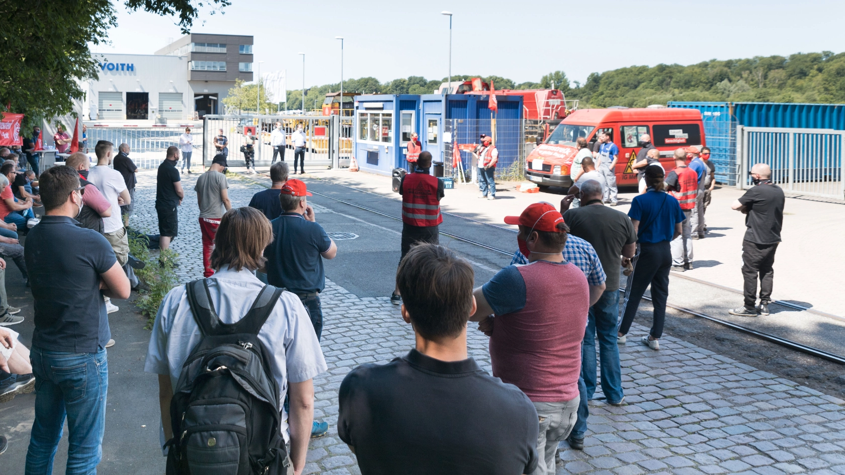Warnstreik bei Voith Kiel