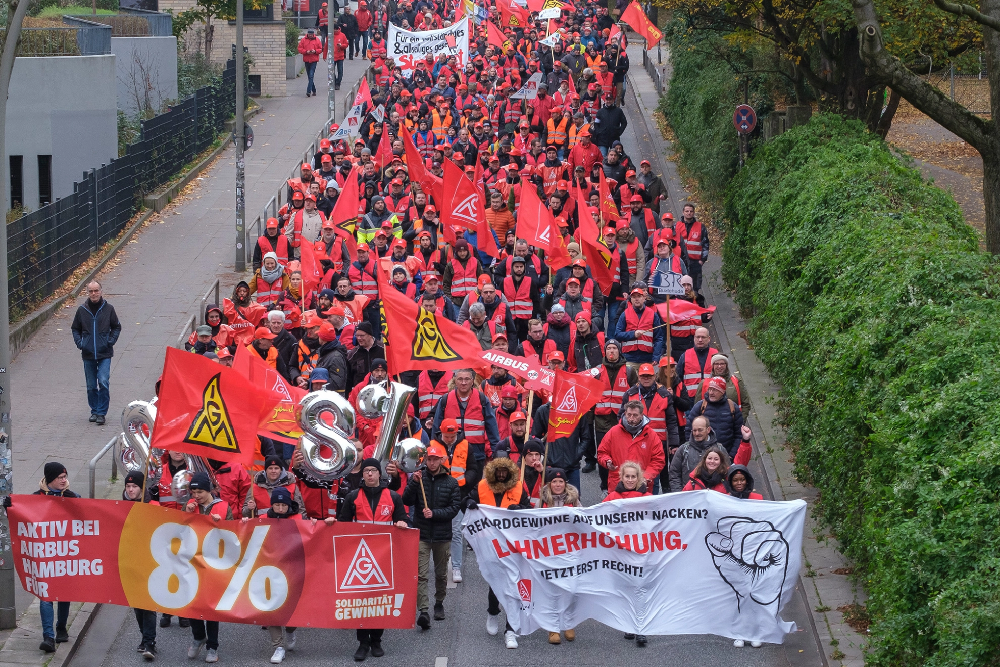 Küstenaktionstag am 16.11.2022 in Hamburg Altona