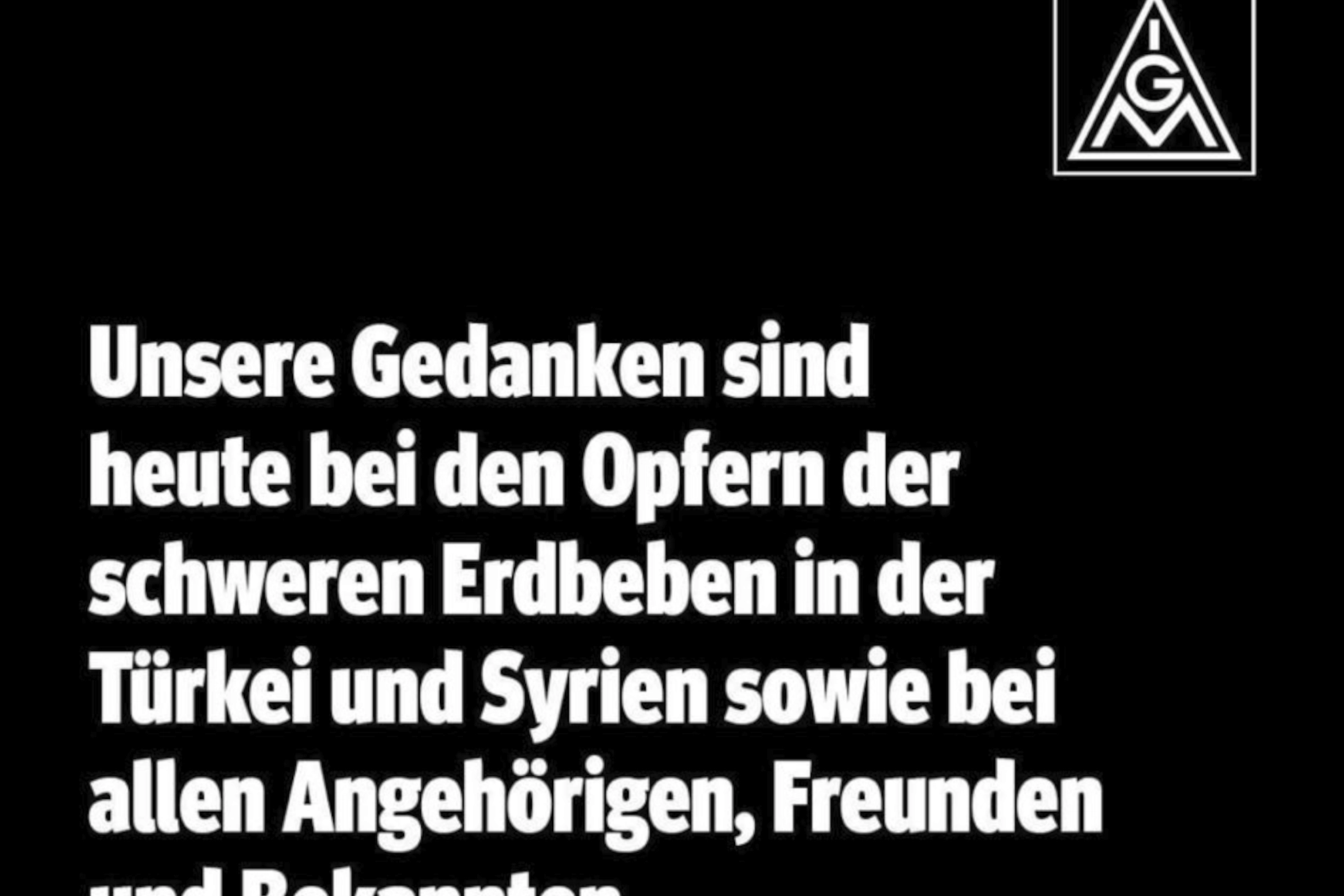 Spendenaufruf Erdbeben Türkei Syrien