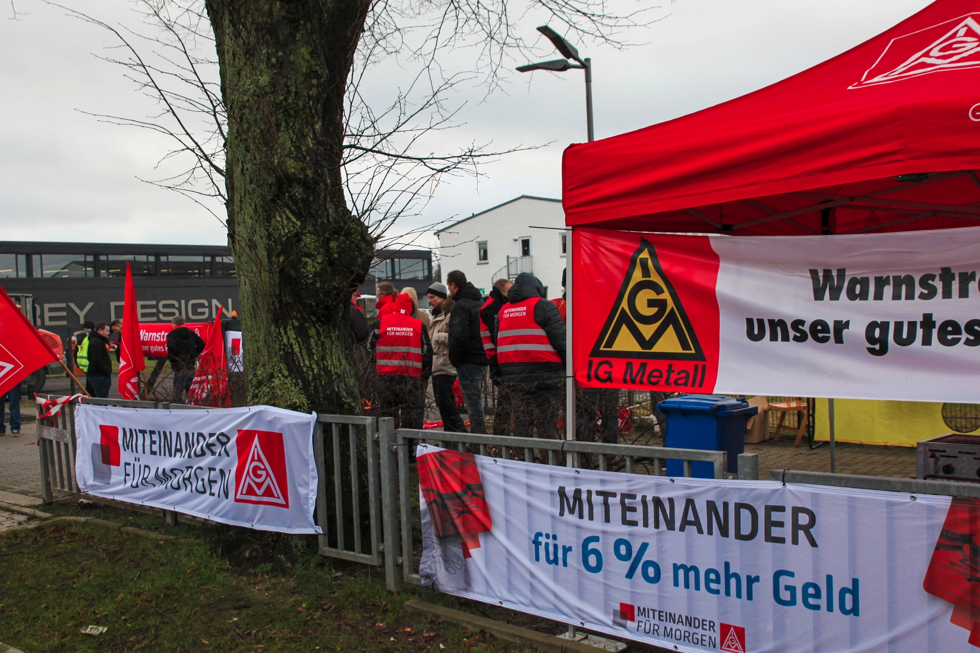 24-Stunden-Warnstreik bei GKN Driveline in Kiel