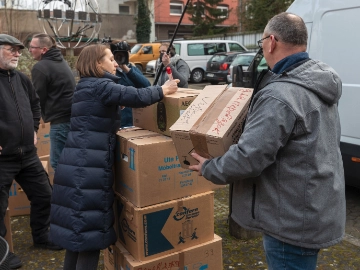 Überwältigende Hilfsbereitschaft für die Ukraine - Helfende Hände gesucht