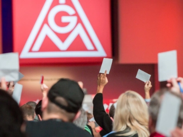 Organisationswahlen 2020 Wahlen der IG Metall Kiel-Neumünster bestätigen Geschäftsführung im Amt
