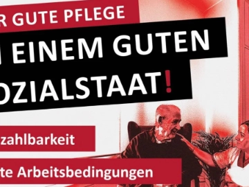 Diskussionsveranstaltung zum Thema Pflege
