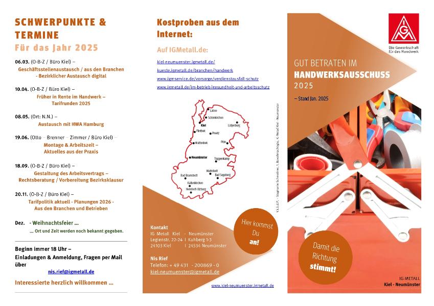 Flyer Handwerk